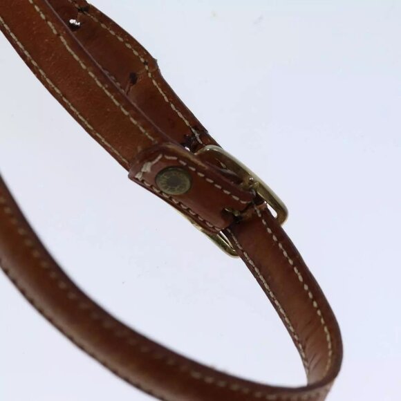 CELINE Macadam Canvas Shoulder Bag Beige - Picture 9 of 16